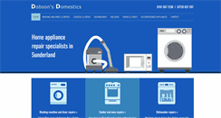 Desktop Screenshot of dobsonsdomesticssunderland.co.uk